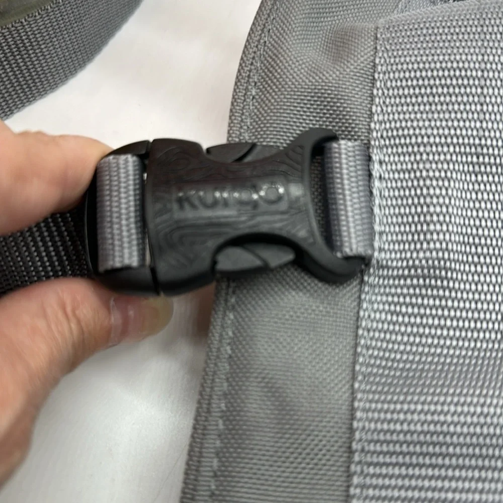 Kurgo Gray Teal Dog Jacket Harness MCB6927J